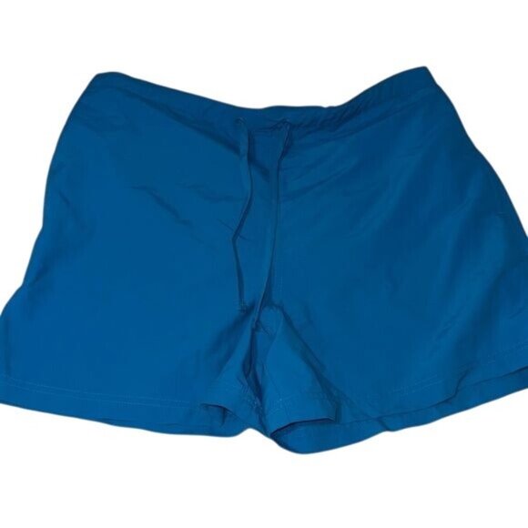 L.L.Bean SunSmart Womens Blue UPF 50+ Swim Shorts With Mesh Lining & Pockets M R - Picture 1 of 9